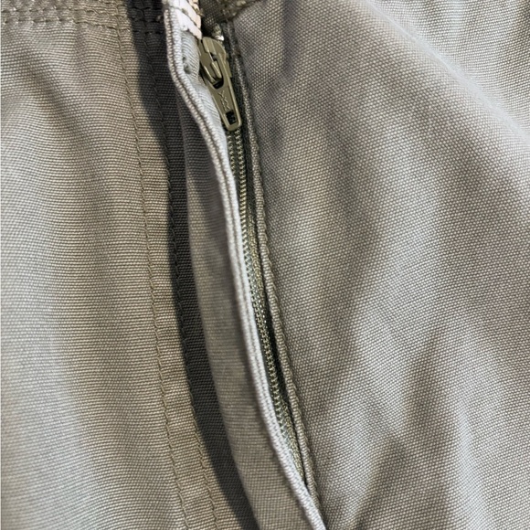 Northern Reflections Y2K Army Green Cargo Cotton Midi Skirt Size Medium Large 8 - Picture 10 of 11